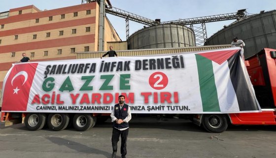 Şanlıurfa'dan Filistin'e İnsani Yardım 