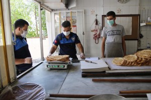 Urfa'daki Fırınlara Zabıtadan Denetleme