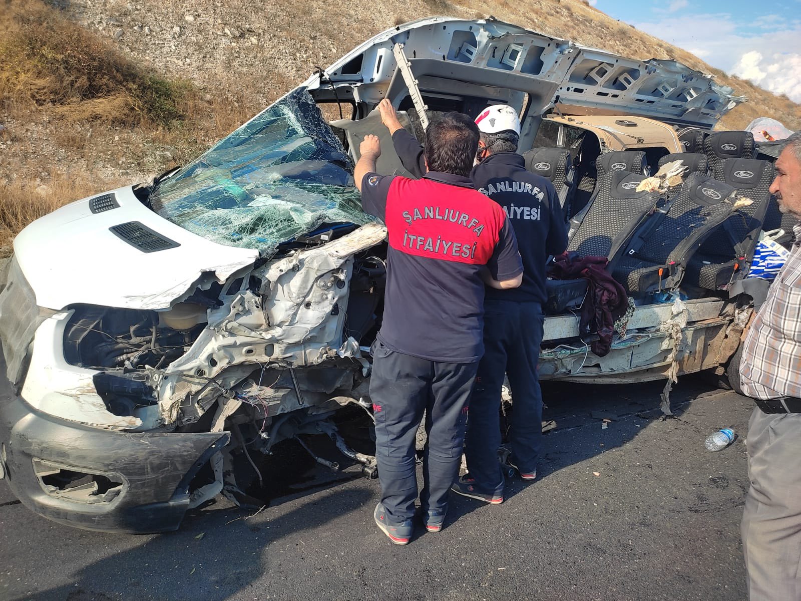 Şanlıurfa Otoban Güzergahında Kaza: 5 Ölü 16 Yaralı