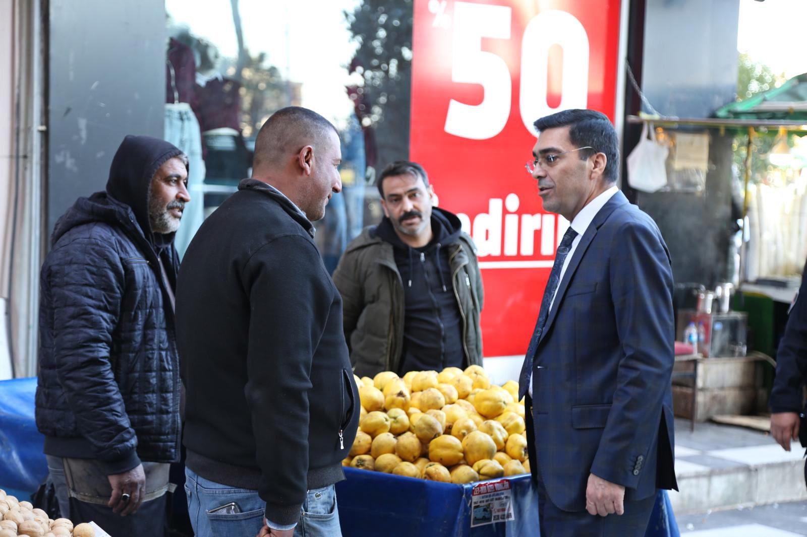 Urfa Emniyet Müdürü Aksoy Esnafla Buluştu