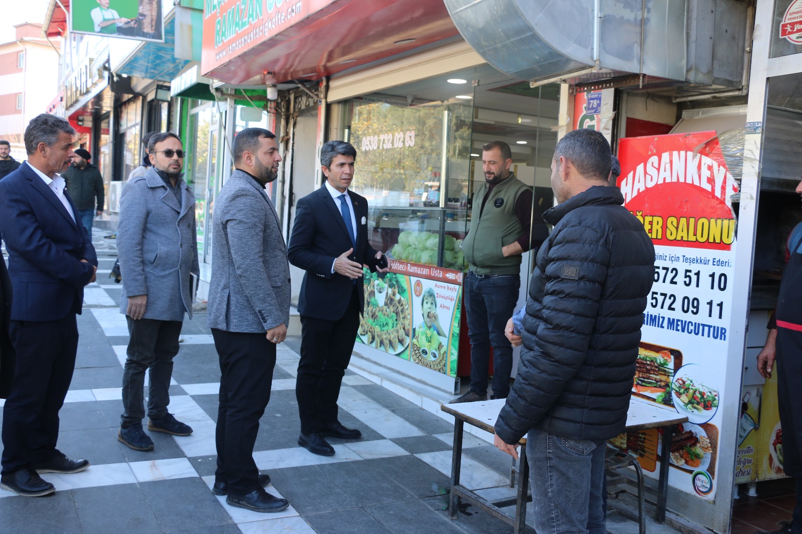 HUDA PAR Adayı Özaslan'dan Siverek Ziyareti 