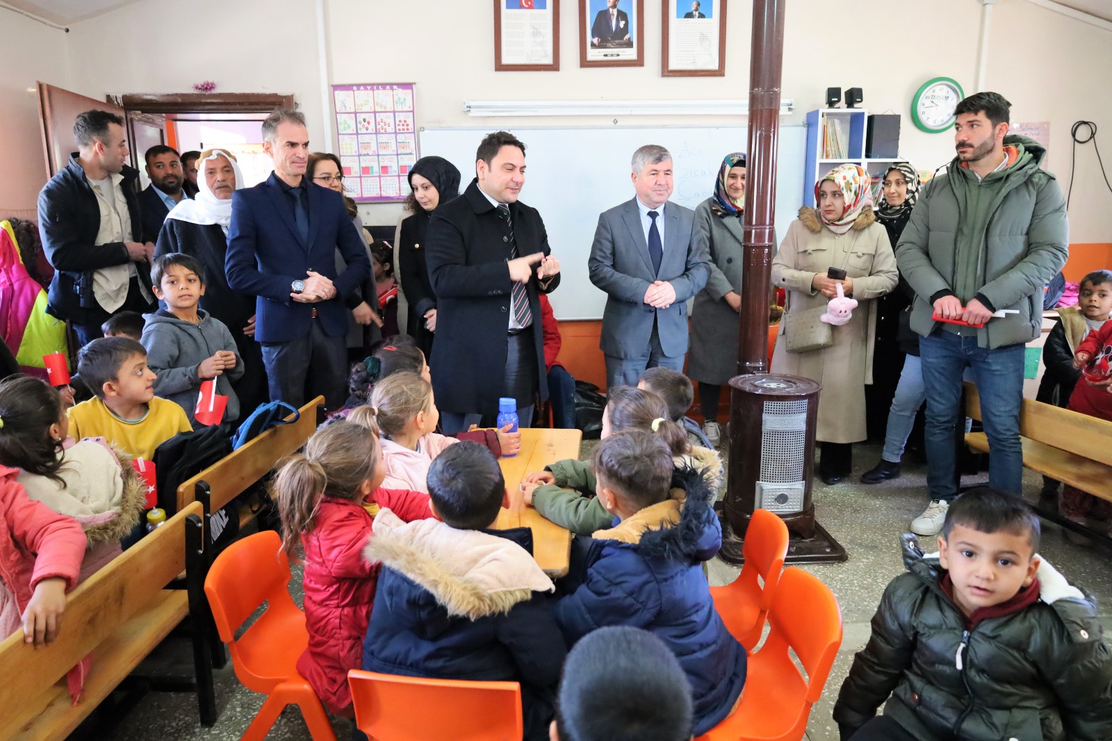 Kaymakam Şahin'den Akçalı İlkokulu’na Anlamlı Ziyaret