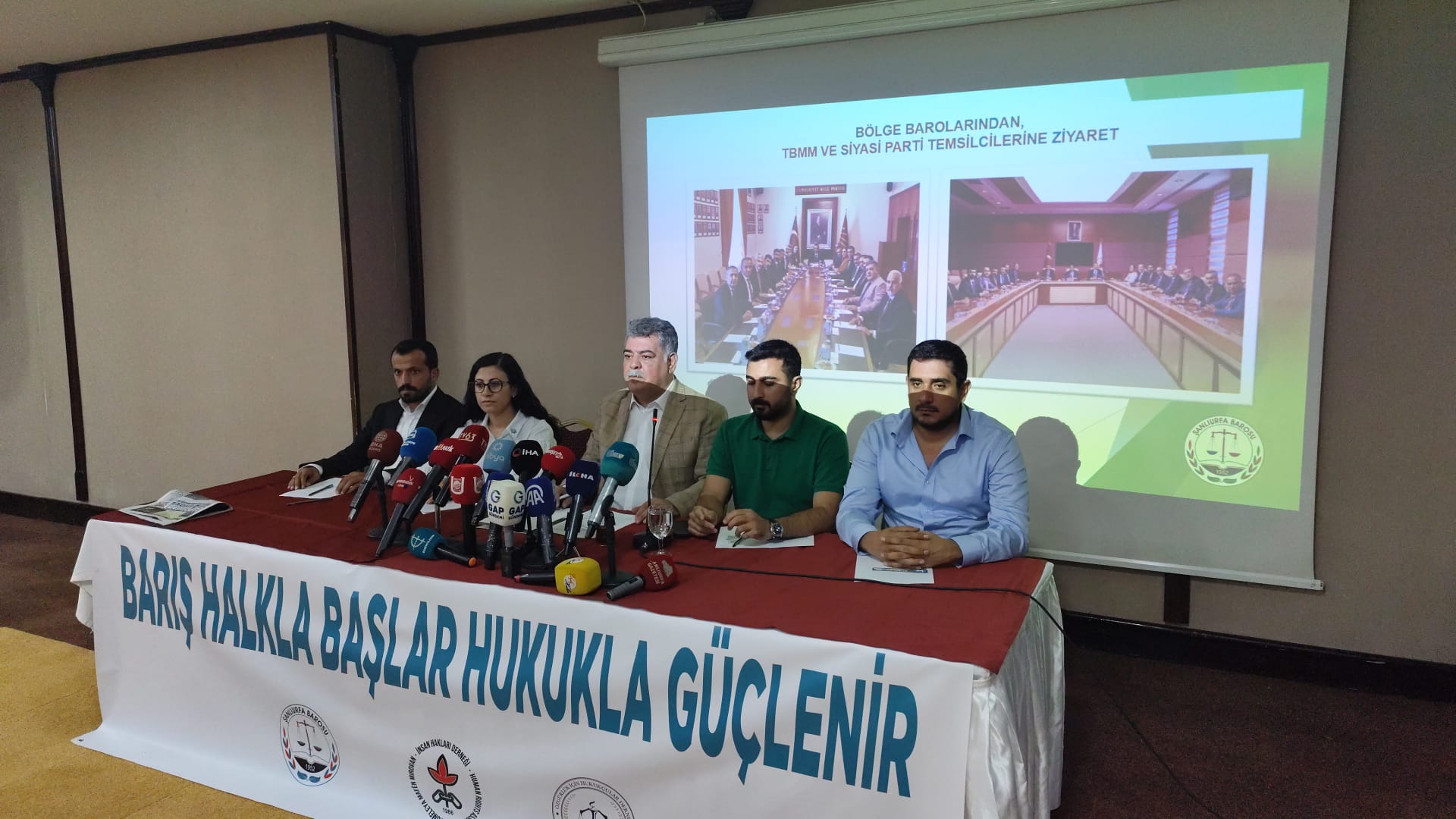Urfa Barosundan Silah Bırakma Sürecine Destek