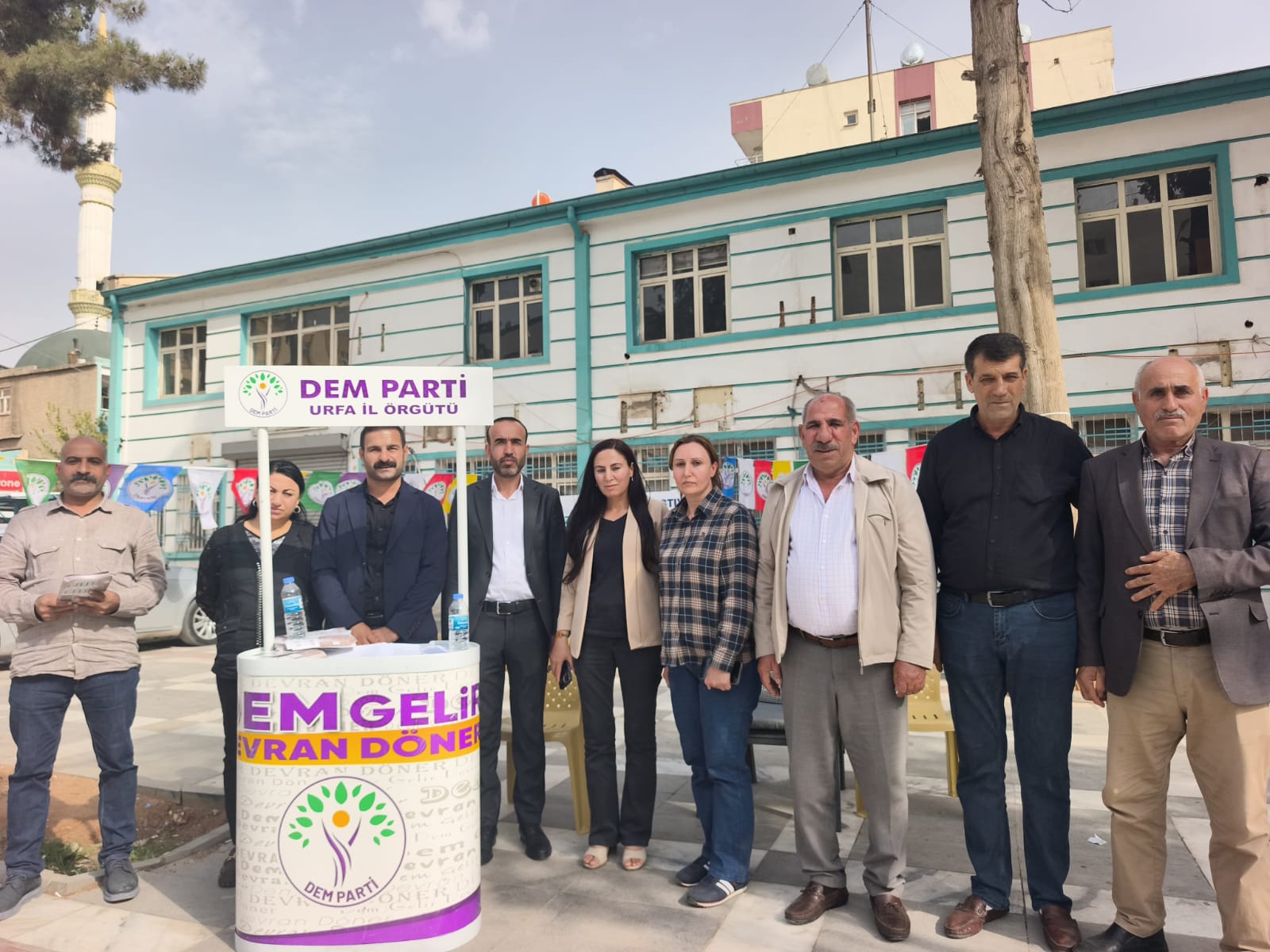 Akçakale'de Barış Standı Açıldı