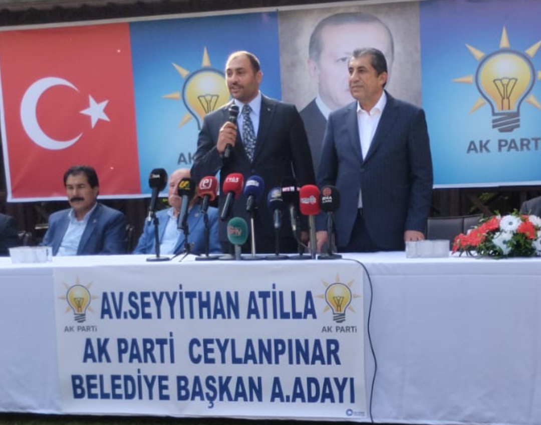 Seyyithan Atilla AK Parti Ceylanpınar Belediye Başkan Aday Adaylığını Açıkladı