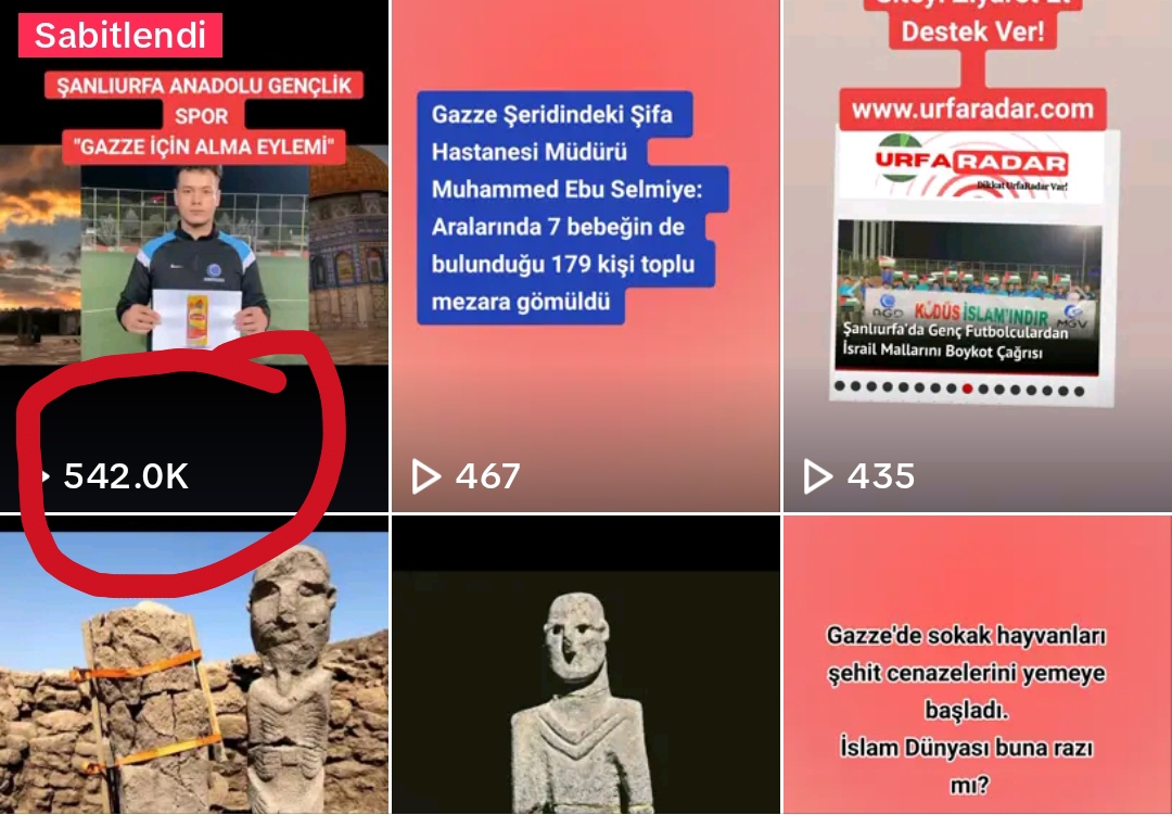 Tek 1 Haber Videomuz 542 Bin Kez İzlendi/ Urfaradar Farkı