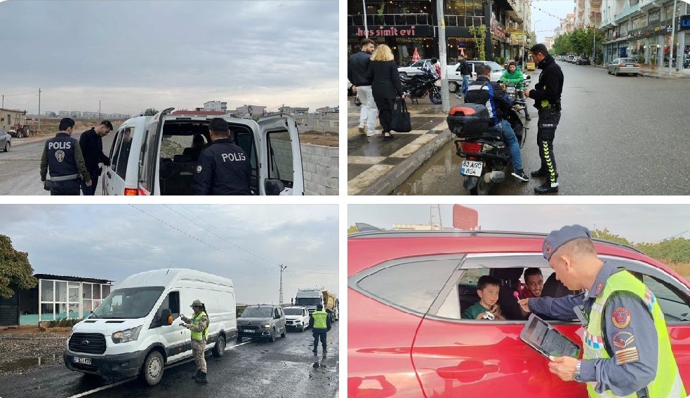 Urfa'da 52 Araç Trafikten Men Edildi 