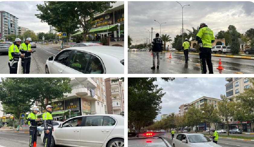 Şanlıurfa'da 129 Araç Trafikten Men Edildi 