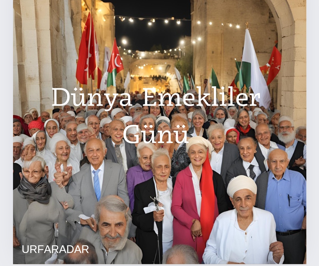 Dünya Emekliler Günü Şanlıurfa'da Kutlanıyor 