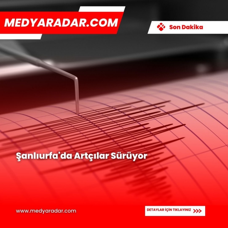 Şanlıurfa'da Mini Deprem Meydana Geldi