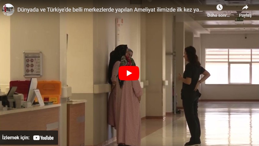 Şanlıurfa'da İlk Kez Yapılan Ameliyat Başarısı