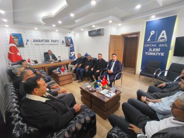 Anahtar Parti ve İYİ Parti Şanlıurfa’da Siyasi Diyalog İçin Bir Araya Geldi