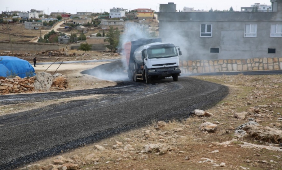 Urfa Kırsalı Asfaltla Buluşmaya Devam Ediyor