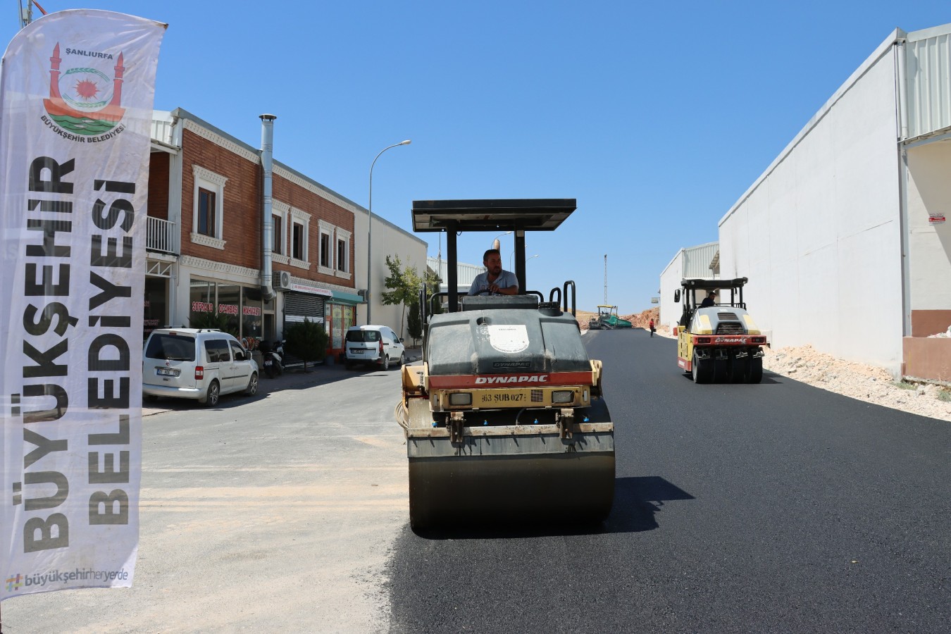 Urfa'daki O Siteye Asfalt Müjdesi