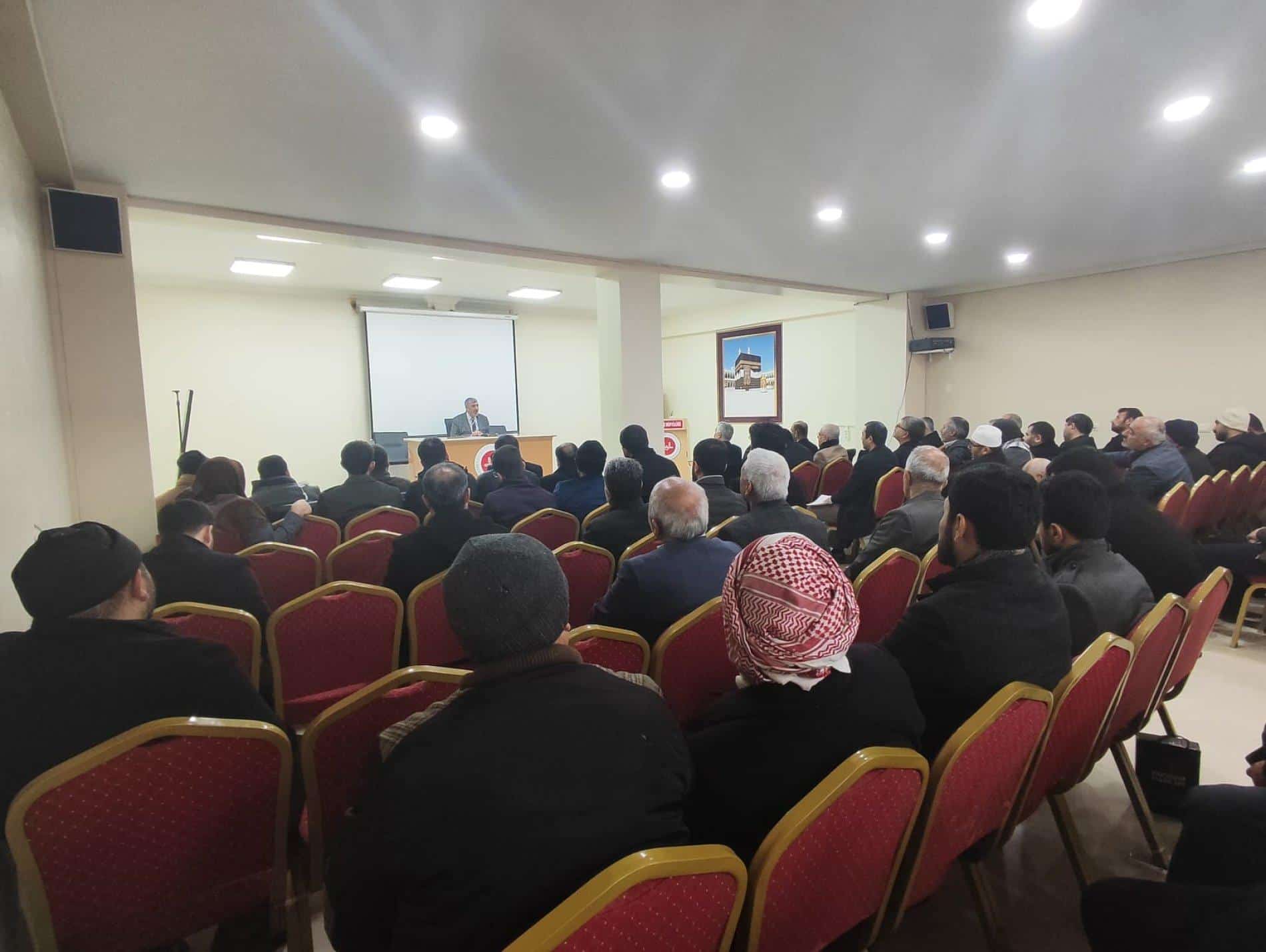 Şanlıurfa'da Öğrencilere Yönelik Bağımlılıkla Mücadele Semineri