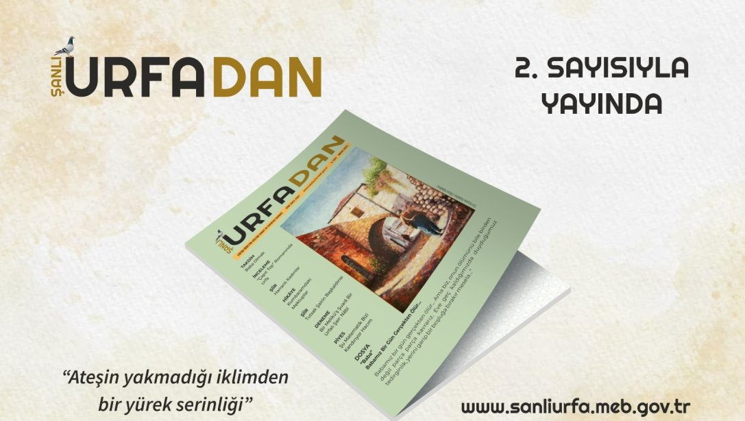 Urfa Dergisi 2. Sayısı Çıktı