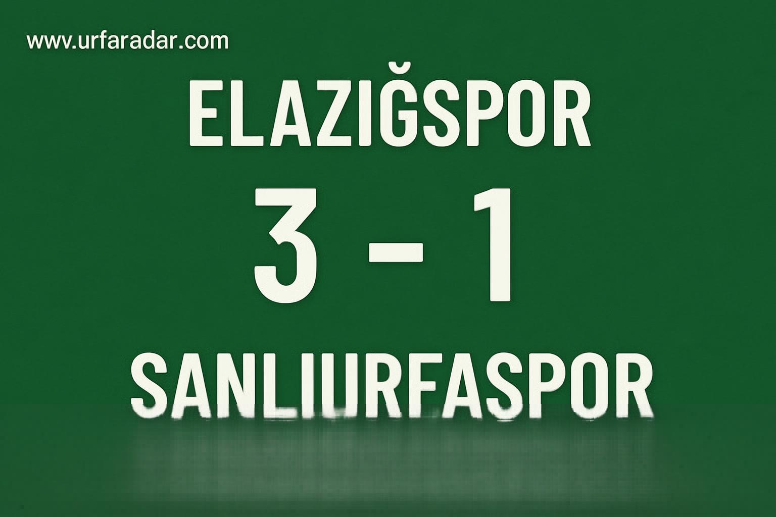 Urfaspor'dan Üzen Hazırlık Maçı Skoru