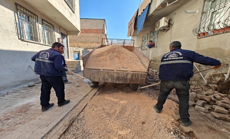 Eyyübiye Sokaklarında Hummalı Çalışma