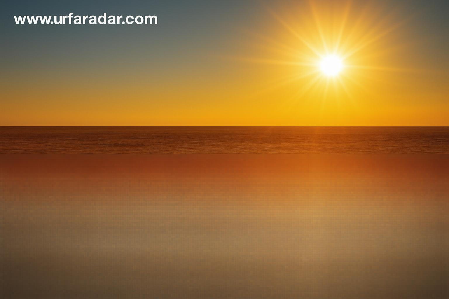 Şanlıurfa'da Hava Sıcaklıkları 6-8 Derece Artacak