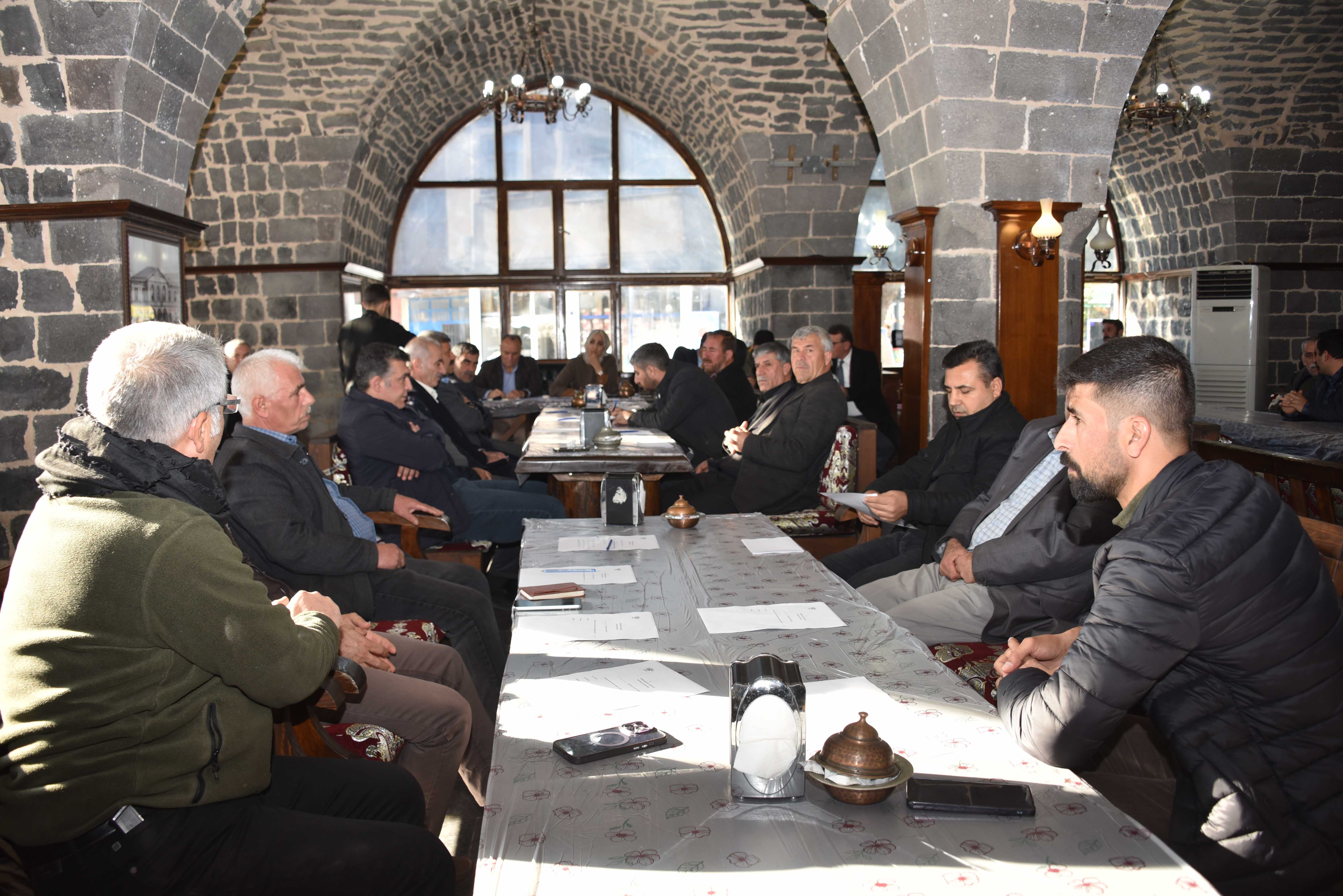 Siverek'te Muhtarları Buluşturan Toplantı