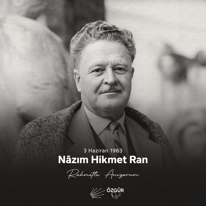 Özel'den Nazım Hikmet Paylaşımı