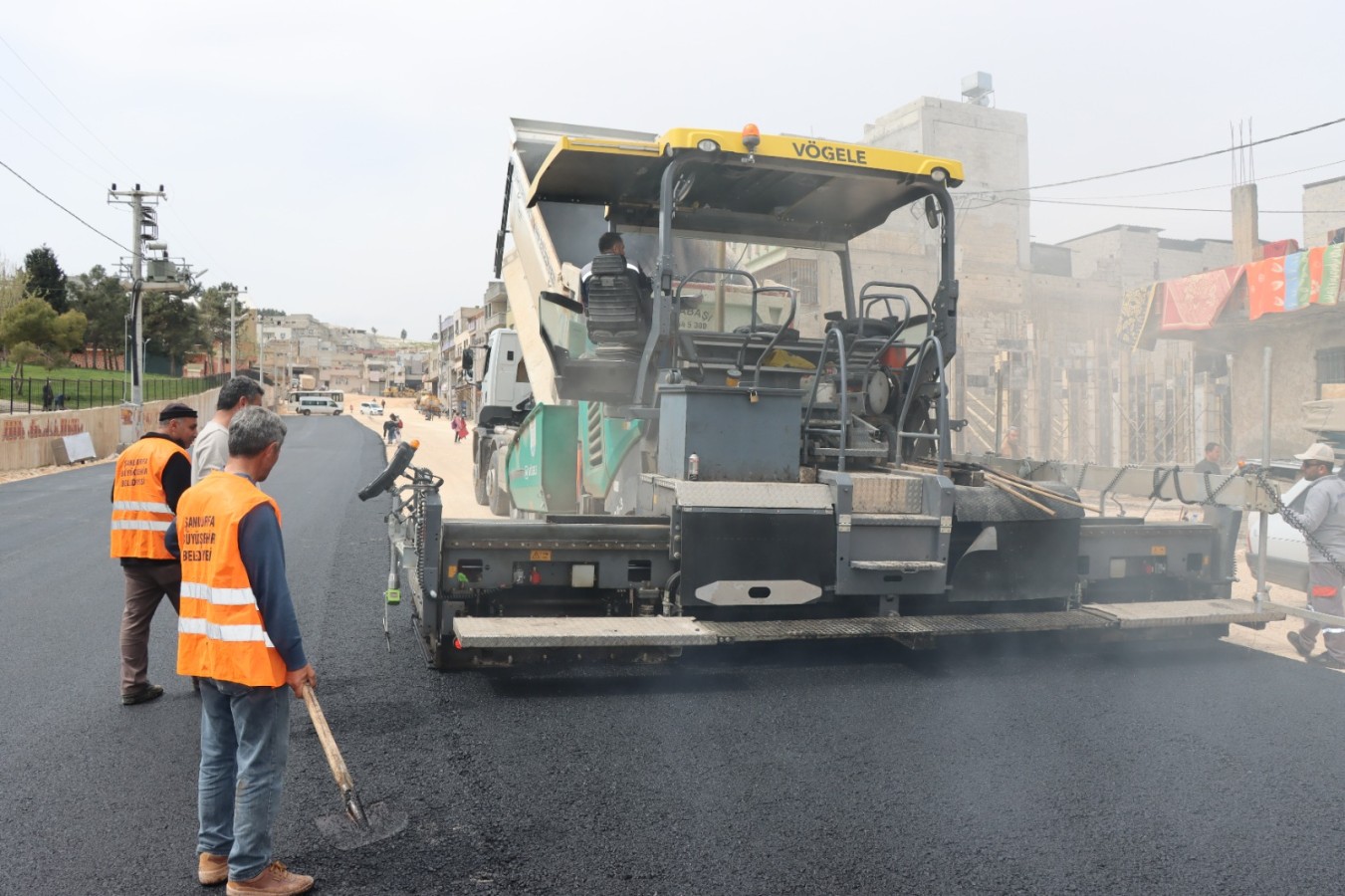 Urfa'da Turizme Can Katacak Yol Asfaltlanıyor