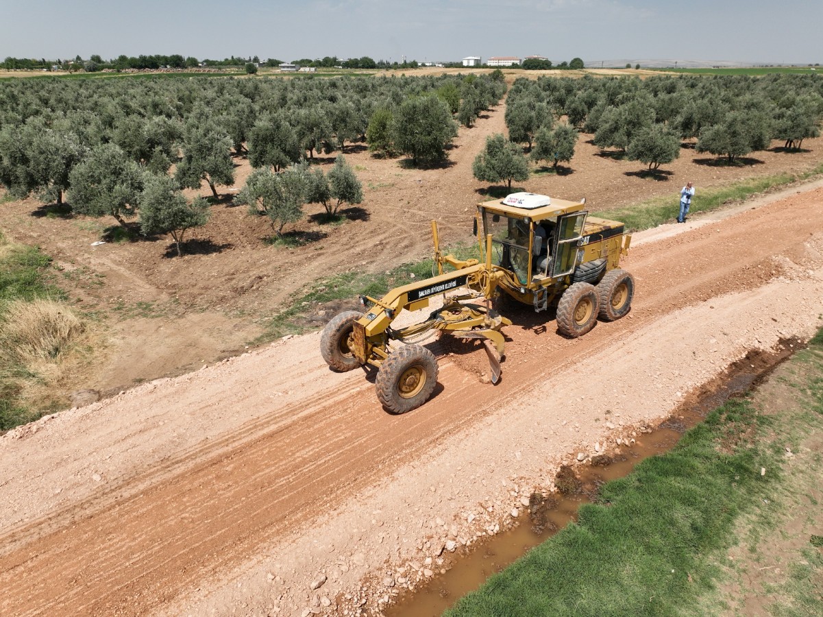 Suruç'ta Kırsal Yol Yapım Çalışmaları