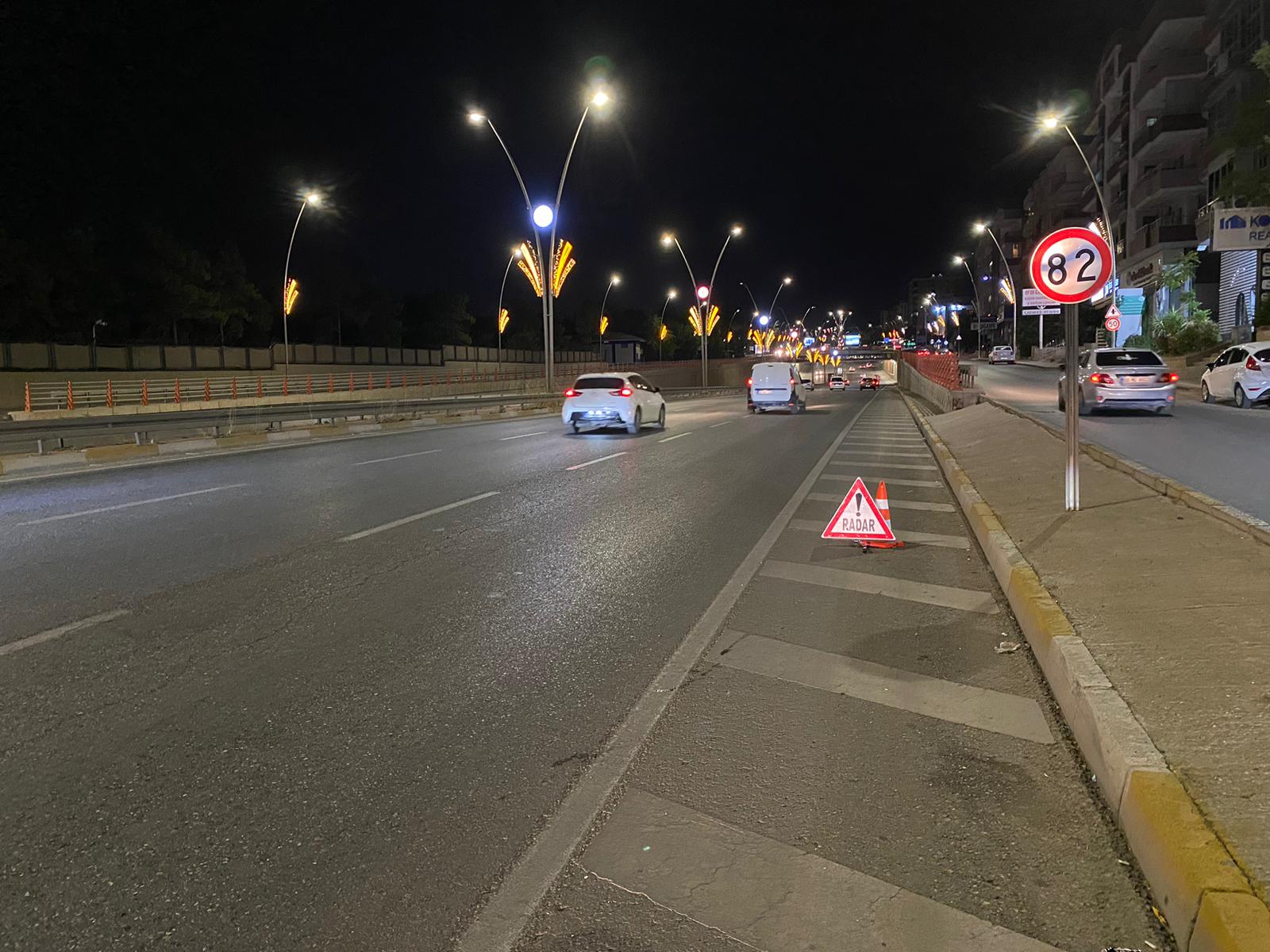 Şanlıurfa'da Hız Denetimleri Yoğunlaştırıldı