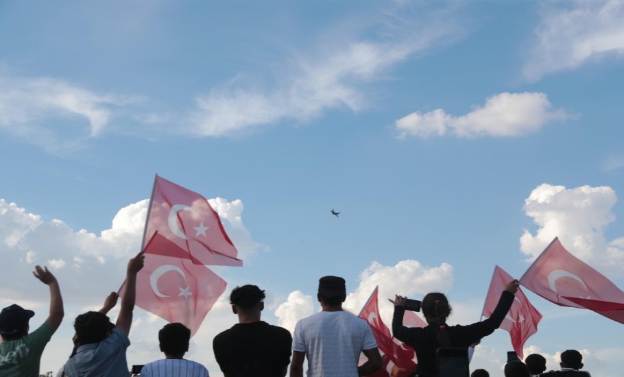 Urfa'da Gökyüzünü Şenlendiren Gösteri /FOTOGALERİ