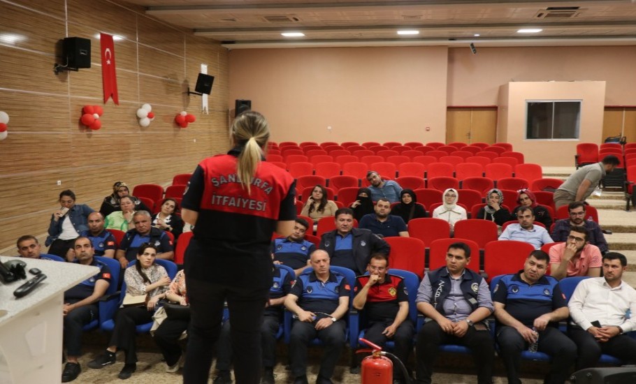 Büyükşehir Personeline Yangın Eğitimi