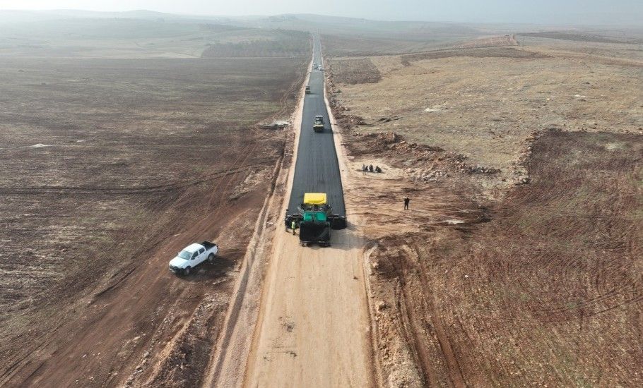 Şanlıurfa'da Kırsal Yol Hamlesi Atağa Kalktı